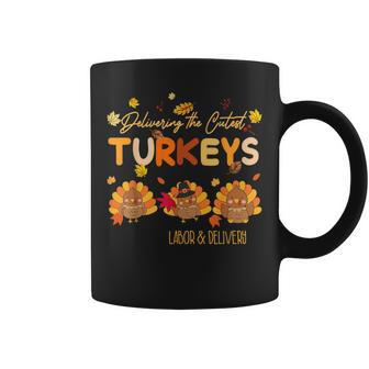 Delivering Cutest The Tukeys Labor & Delivery Nurse Coffee Mug - Seseable