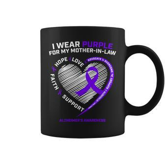 Dementia Mother In Law Purple Mom Alzheimers Awareness Coffee Mug | Mazezy AU