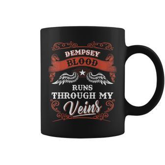 Dempsey Blood Runs Through My Veins Youth Kid 2K3td Coffee Mug - Seseable
