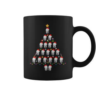 Dental Christmas Tree Ugly Christmas Sweater Coffee Mug - Monsterry UK