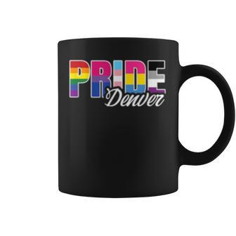 Denver Colorado Gay Pride Lesbian Bisexual Transgender Pan Coffee Mug | Mazezy