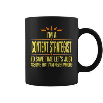 Im A Desk Content Strategist Coffee Mug | Mazezy