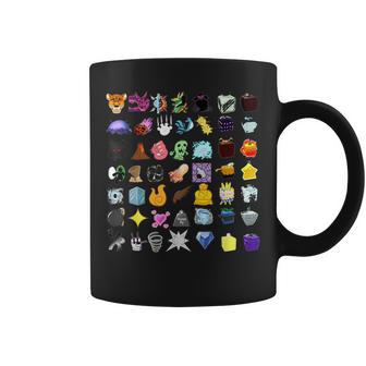 Devil Fruit Devil's Fruit Of Blox Fruit Coffee Mug - Seseable