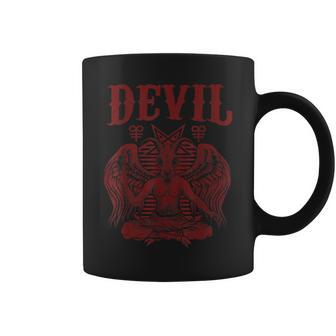 Devil Gothic Occultism Costume For Goth Horror Lovers Horror Coffee Mug | Mazezy
