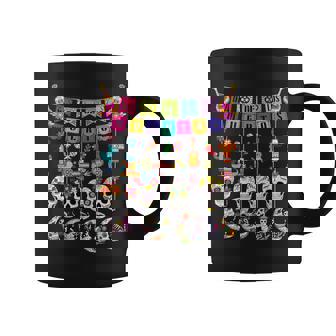 Dia De Los Muertos Sugar Skulls Moon Cat Mexican Day Of Dead Coffee Mug - Thegiftio
