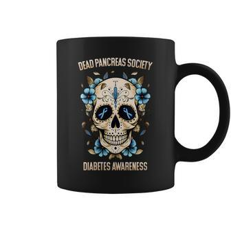 Diabetes Awareness Dead Pancreas Society Coffee Mug | Mazezy