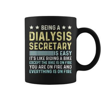 Dialysis Secretary Appreciation Kidney Secretary Dialysis Coffee Mug - Seseable