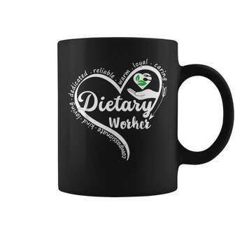 Dietary Worker Nutritionist Healthcare Workers Dietitian Coffee Mug