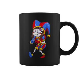 Digital Circus Pomni Horror Characters Digitalcircus Coffee Mug | Mazezy