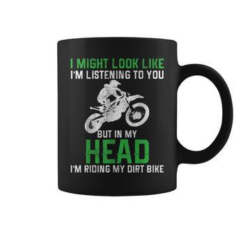 Dirt Bike Motocross Enduro Funny Quote Motorcycle Biker Gift Coffee Mug | Mazezy