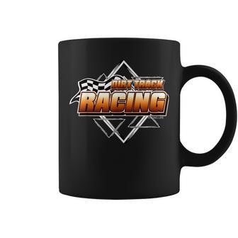 Dirt Track Racing Stock Car Dirt Racing Late Model Model Funny Gifts Coffee Mug | Mazezy