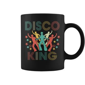 Disco King 1970S 1980S Distressed Dance 70S Coffee Mug | Mazezy