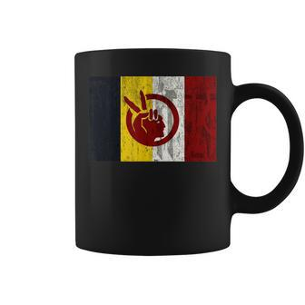 Distressed American Indian Movement Coffee Mug | Mazezy