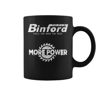 Distressed Binford Tools More Power Coffee Mug - Thegiftio UK