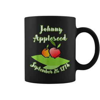 Distressed Johnny Appleseed John Chapman Celebrate Apples Coffee Mug | Mazezy