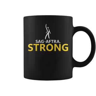 Distressed SagAftra Strong Coffee Mug - Thegiftio UK
