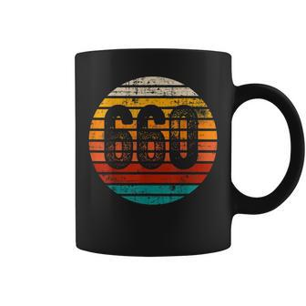 Distressed Vintage Sunset 660 Area Code Coffee Mug | Mazezy