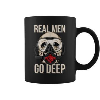 Diving Skull Saying Diving Quote Scuba Diving Coffee Mug | Mazezy