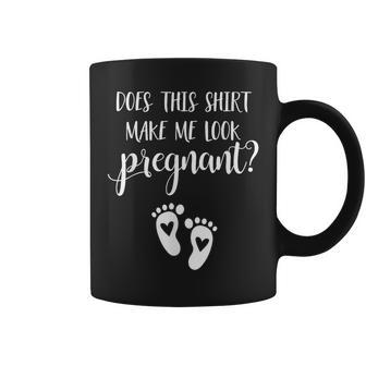 Does This Make Me Look Pregnant Pregnancy Mom To Be Coffee Mug | Mazezy UK