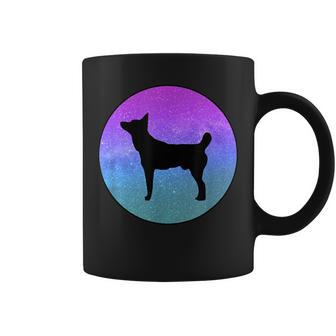 Dog Breed Tahltan Bear Dog Silhouette Space Galaxy Coffee Mug | Mazezy