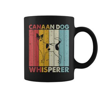 Dog Dad Mom Whisperer Vintage Canaan Dog Coffee Mug | Mazezy