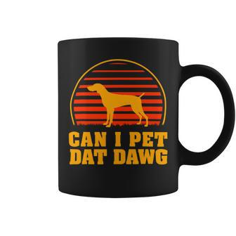 Dog German Shorthaired Can I Pet Dat Dawg German Shorthaired Pointer Dog Lover Coffee Mug - Monsterry AU