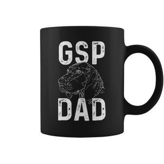 Dog German Shorthaired Gsp Dad Hunting Gun Dog German Shorthaired Pointer Coffee Mug - Monsterry AU