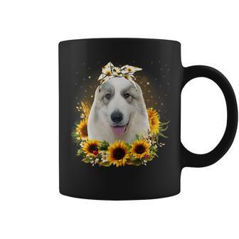 Dog Great Dane Sunflower Great Dane Dog Mothers Day For Women Coffee Mug - Monsterry AU
