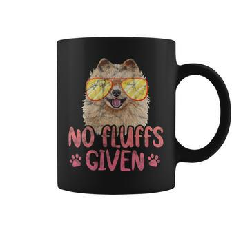 Dog Pomeranian No Fluffs Given Pom Sunglasses Dog Kawaii Grunge Coffee Mug - Monsterry CA