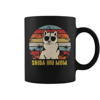Dog Shiba Inu Womens Vintage Shiba Inu Mom Mothers Day Dog Lover Coffee Mug - Monsterry DE