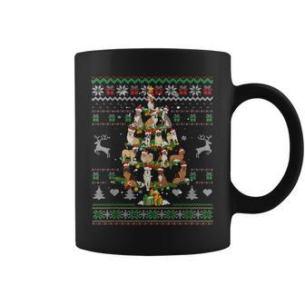 Dogs Christmas Tree Dog Lover Ugly Sweater Xmas Pets Coffee Mug | Mazezy