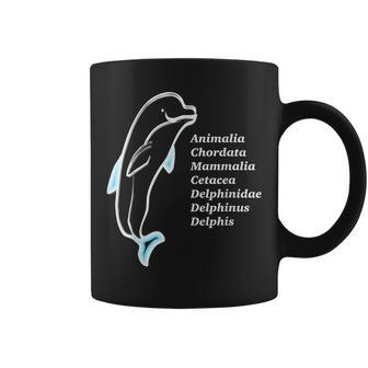 Dolphin Taxonomy Marine Biology Of Dolphins Coffee Mug | Mazezy