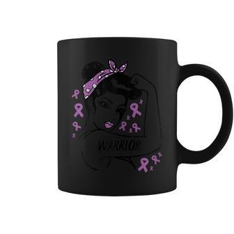 Domestic Violence Unbreakable Warrior Awareness Girls Coffee Mug - Monsterry CA