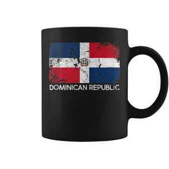 Dominican Flag Vintage Made In Dominican Republic Coffee Mug | Mazezy