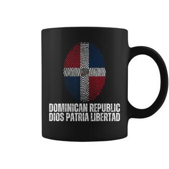 Dominican Republic Dios Patria Libertad Coffee Mug | Mazezy