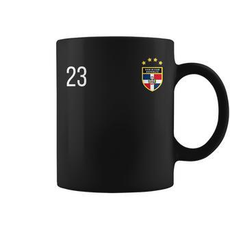 Dominican Republic Number 23 Sports Jersey Twenty-Three Coffee Mug | Mazezy