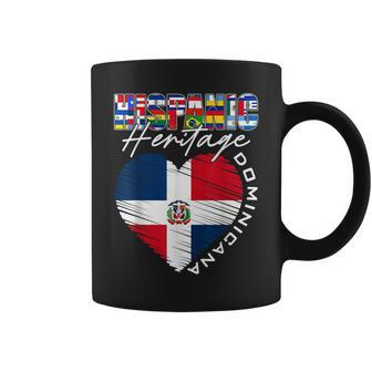 Dominicana Hispanic Heritage Month Dominican Republic Flag Coffee Mug - Seseable