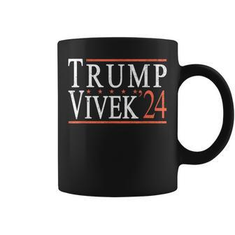 Donald Trump Vivek Ramaswamy 2024 President Republican Coffee Mug | Mazezy