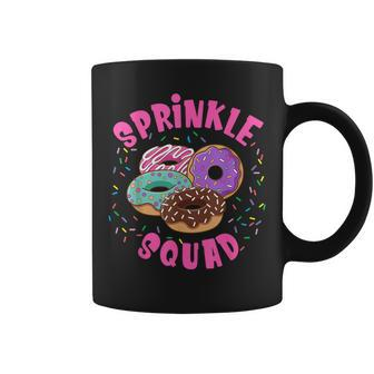 Donut Sprinkle Squad Graphic Sprinkle Donut Coffee Mug - Seseable