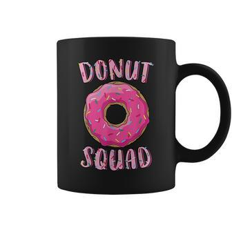 Donut Squad Matching Donut Party Pink Doughnut Sprinkles Coffee Mug - Seseable
