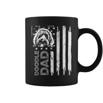 Doodle Dad Funny Goldendoodle Daddy Coffee Mug - Monsterry