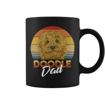 Doodle Dad Pet Golden Doodle Dog Mens Goldendoodle Coffee Mug - Monsterry AU