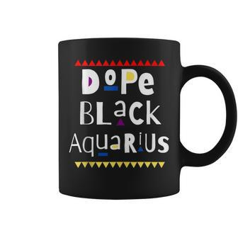 Dope Black Aquarius Coffee Mug | Mazezy