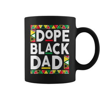 Dope Black Dad Junenth African Fathers Coffee Mug | Mazezy