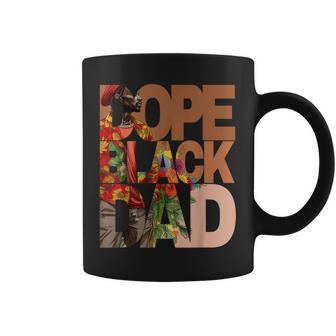 Dope Black Dad Junenth Black History Month Pride Fathers Coffee Mug - Seseable