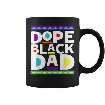 Dope Black Dad New Dad Fathers Day Gift African American Dad Coffee Mug - Thegiftio UK
