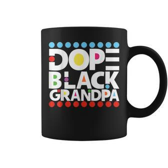 Dope Black Family Junenth 1865 Funny Dope Black Grandpa Coffee Mug | Mazezy