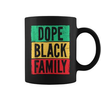 Dope Black Family Junenth History Month Matching Coffee Mug | Mazezy