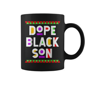 Dope Black Son African American Black History Month Coffee Mug - Seseable