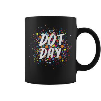 Dot Day 2023 September 15Th Polka Dot Colorful Celebrate Coffee Mug - Seseable
